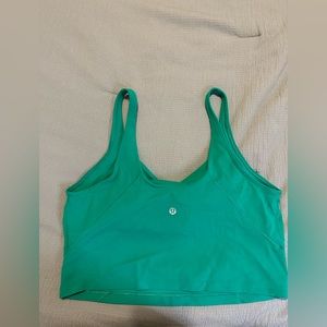 Lululemon athletica align tank top size 14 MALDIVES GREEN